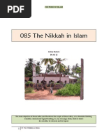 085 The Nikkah (Marriage) in Islam