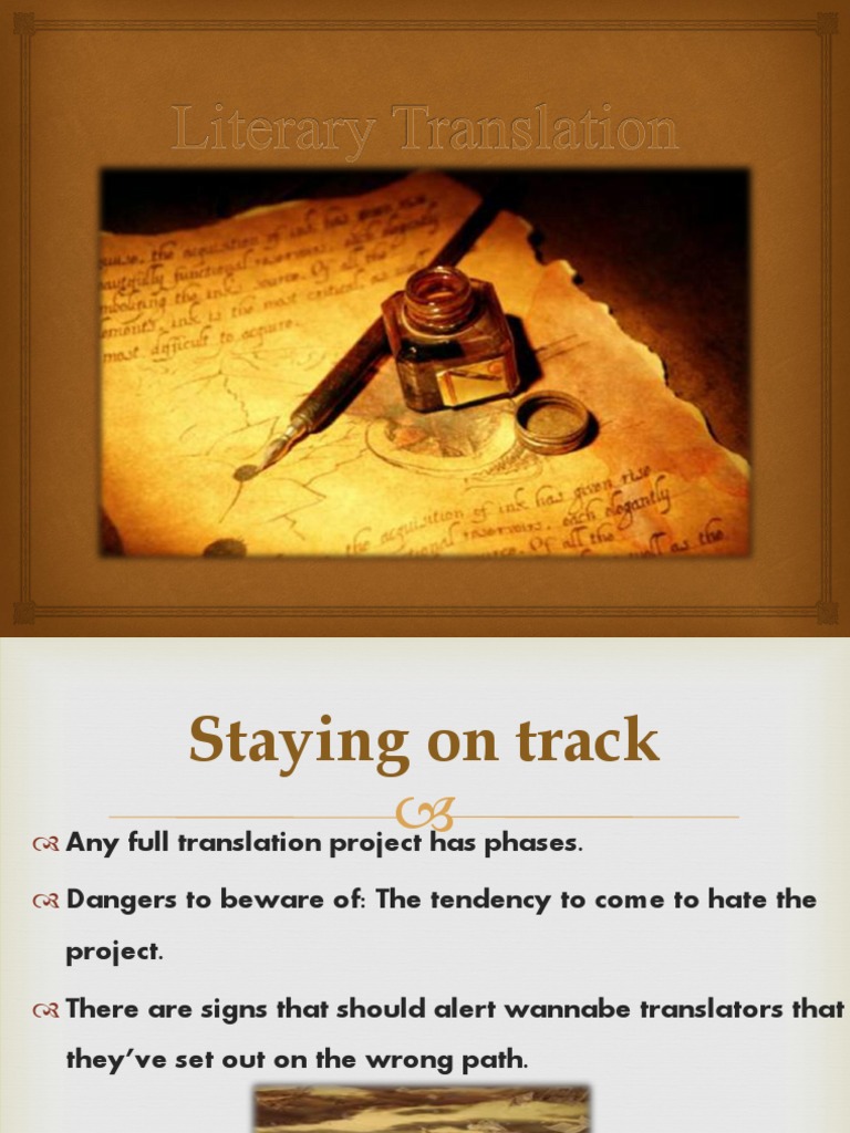 Challenges in Literary Translation | PDF