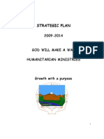 Strategic Plan of God Will Make A Way Ministries:2009-2014