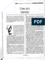 Robert Darnton - El Beso de La Fraternidad o ¿Qué fue tan revolucionario de la revolución francesa? o El carácter revolucionario de la revolución francesa