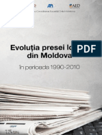 Evolutia Presei Locale Din Moldova