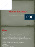 Thriller Film Ideas 