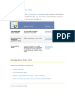 Introducción A Word 2010 PDF