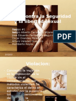 Delitos Contra La Seguridad y La Libertad Sexual