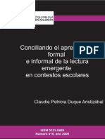 Conciliando El Aprendizaje Formal e Info - Duque AristizA!Bal, Claudia Patricia (Aut