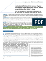 Obesidad, inervencion padres. J Ped 2011.pdf