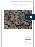 Foundations and Settlements in Black Cotton Soil