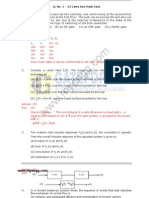 GATE 2013 Question Paper with answer key for EC