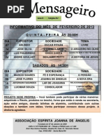 O Mensageiro Fev 13