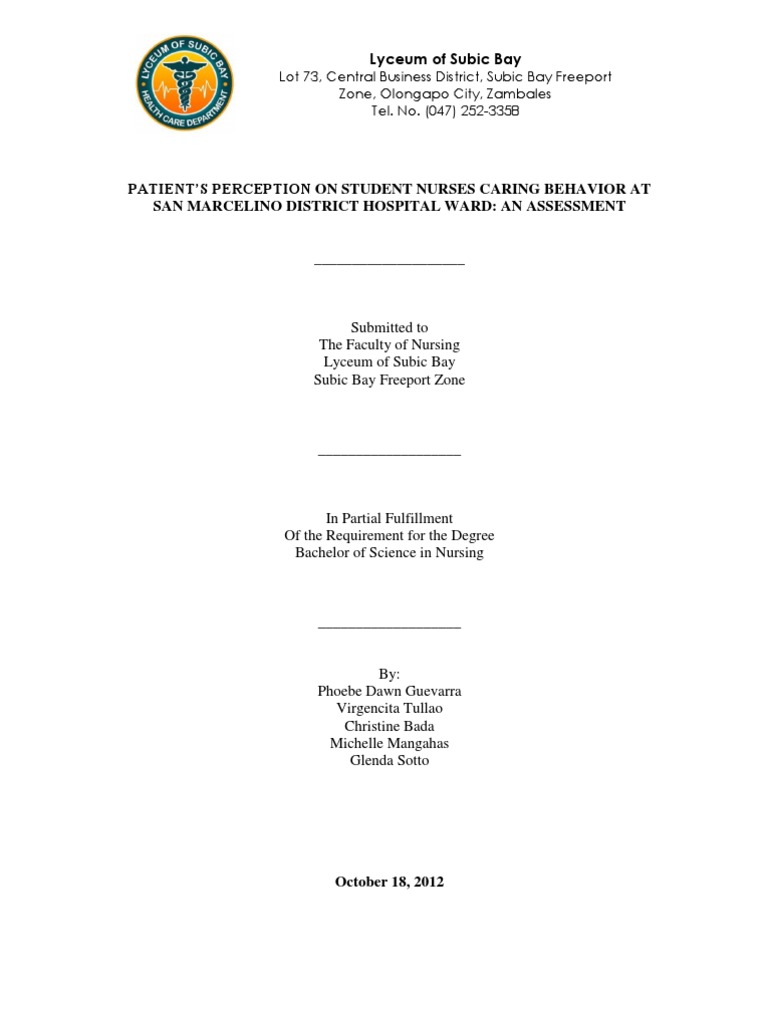 undergraduate thesis title page