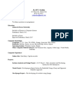 Resume - Docs SD