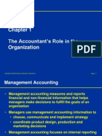 Ch.1 - The Accountant's Role in The Organization