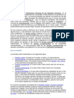 Trabajo de Sociologia Sobre La Famila