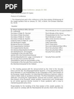 protocol of the wannsee conference