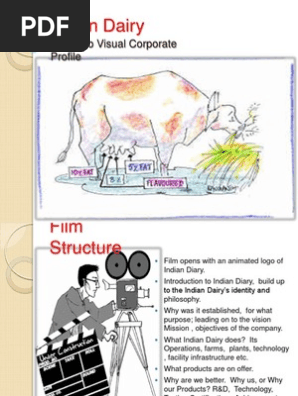 Presentation for Film Indian Dairy 