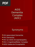 Download AIDS Dementia Complex PowerPoint by tamaraoperadiva SN1252590 doc pdf