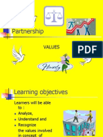 Partnership Values