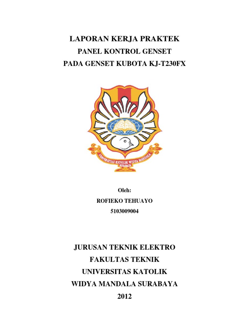 Laporan Kerja Praktek