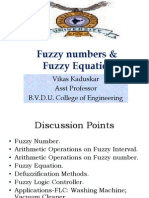 Fuzzy Numbers & Fuzzy Equation