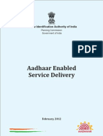 Whitepaper Aadhaar Enabled Service Delivery