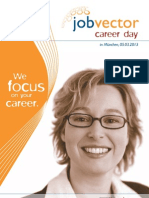 Begleitheft Jobvector Career Day München 2013