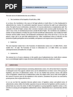 Administrative Law in South Africa (1)
