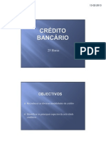 Diapositivos Credito Bancario