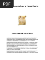 Manuscrisele de La Marea Moarta