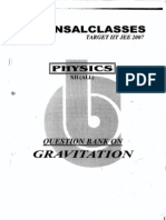  Bansal Classes Gravitation Study Material