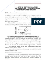 CAPITOLUL II Aspecte teoretice legate de modalitatile de manifestare a cutremurelor de pamânt în diferite tipu