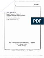 2001 Weimer Past Present and Future of Aircraft Electrical Power Systems (AIAA-2001-1147) PDF