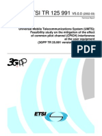 ETSI TR 125 991: Technical Report