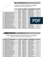 Resultados Evaluacion Docente 2009 en Yauyos