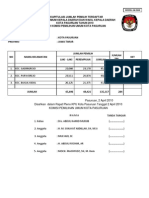 DPT Pemilu Walikota Dan Wakil Walikota Pasuruan 2010