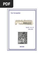 Download Essays Part 3 by Yuri Tarnopolsky SN12529842 doc pdf