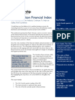 Hamilton Financial Index, February 2013