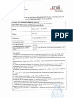 Actividad de Apoyo A La Investigación Dentro Del Proyecto Juxtaleam Piloto Sobre Aprendizaje de Orientación A Objetos