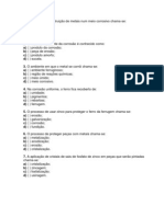 Exercicios de Tratamentos de Superficies PDF