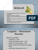 Contoh Soalan Untuk Model Polya