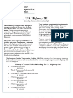 Highway 212 Presentation Handout (February 13, 2013)