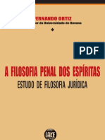 A Filosofia Penal Dos Espíritas (Fernando Ortiz)