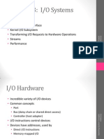 Chapter 13: I/O Systems