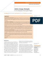 Does A Clinical Guideline Change Chlamydia Testing?