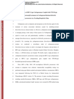 High Prevalence of KPC-2 Type Carbapenemase Coupled With CTX-M Type Extended-Spectrum