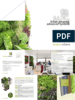 Urban Greening Advanced Systems - Terapia Urbana: Vertical Gardens and Green Roofs