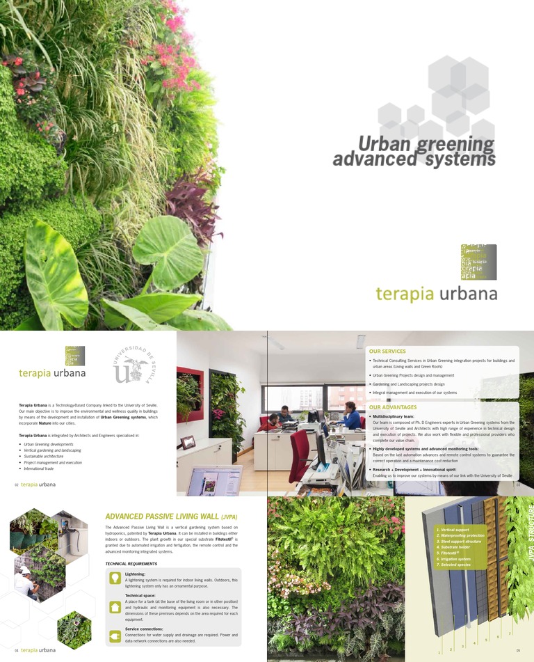 Urban Greening Advanced Systems - Terapia Urbana: Vertical Gardens and ...