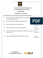 MI0033 Assignment Software Engineering