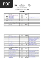 VIT CSE BTech Course Plan