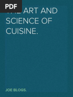 Download An essay on the art and science of cuisine by Joe Blogs SN125358142 doc pdf