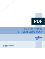 La Brea Streetscape Master Plan